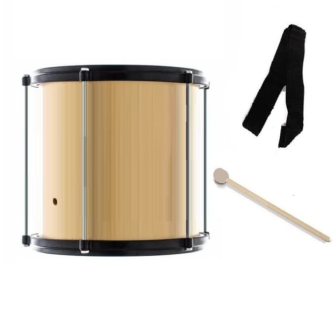 Surdo Infantil Tambor em Madeira 8" x 20 Quirino SM1