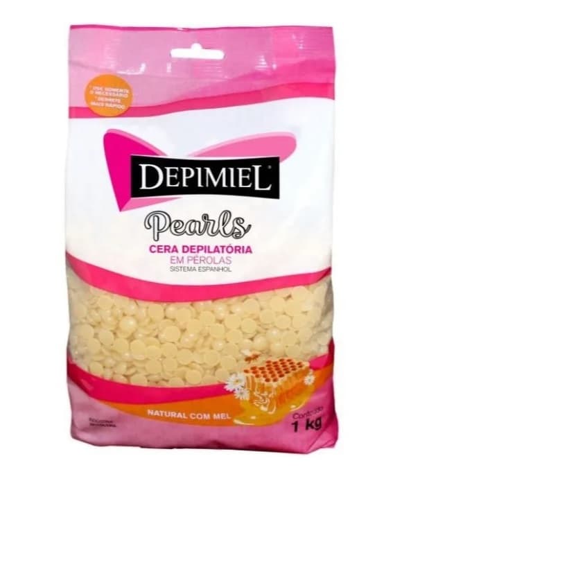 Cera Depilatoria 1kg Depimiel Sistema Espanhol Mel Pérolas