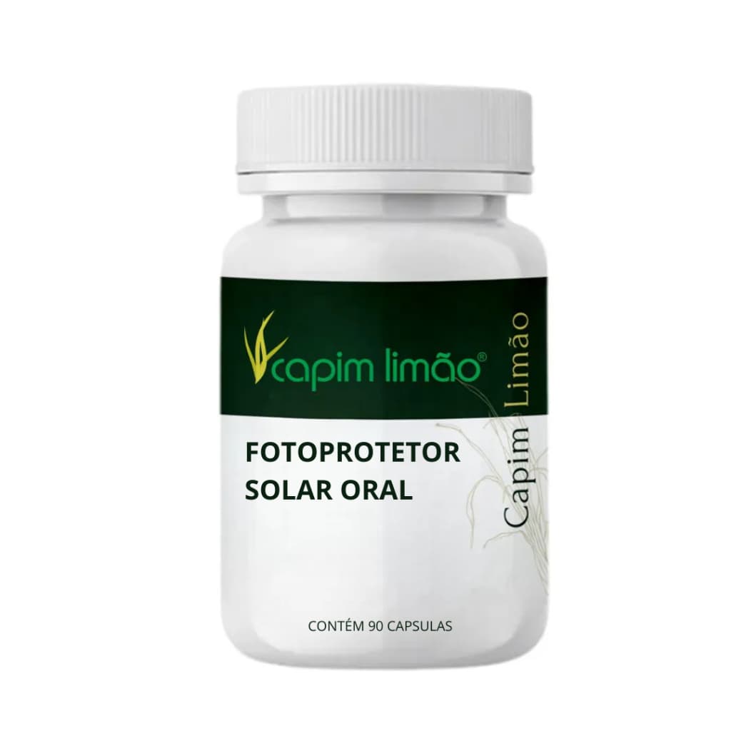 Protetor solar uso oral Capim Limão 90caps