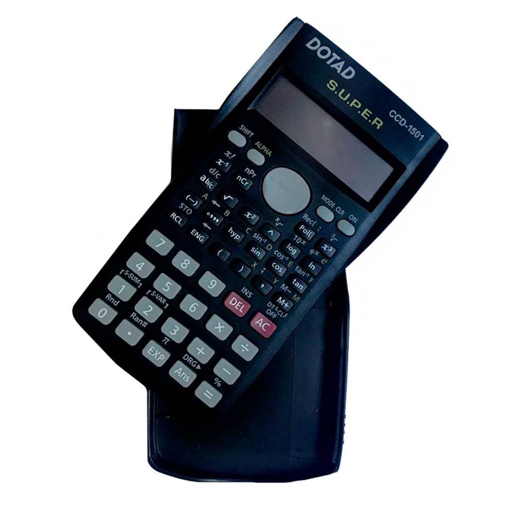Calculadora Científica Com 240 Funções 10+2 Dígitos Com Capa