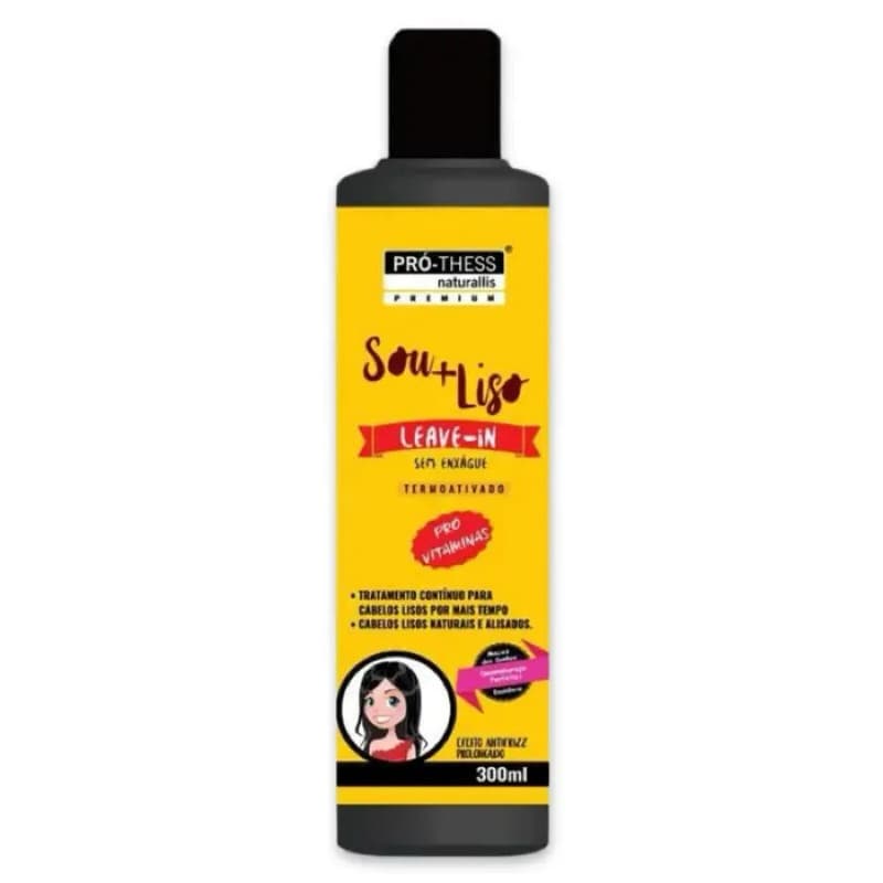 Creme de pentear cabelos lisos 300 ml