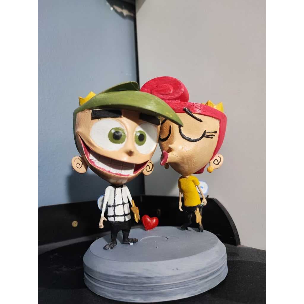 Cosmo e Wanda - Padrinhos mágicos - Impressão 3d - orçamento de outros produtos no chat