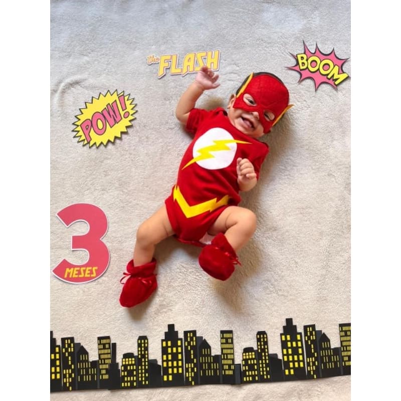 fantasia mesversário/ flash/ body temáticos