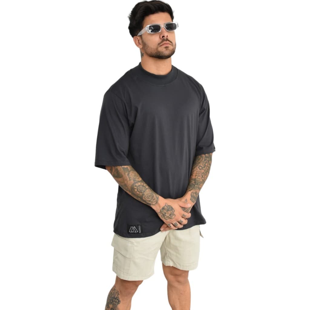 Algodão 30.1 de Luxo: Vista-se com Estilo com Nossa Camiseta Oversized!