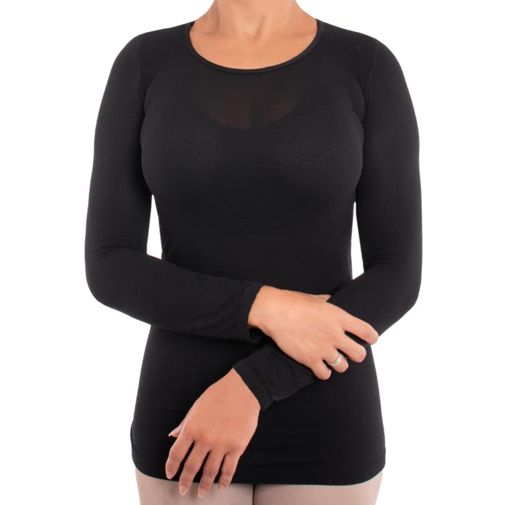 Segunda Pele Fio 40 Manga Longa Dcotada Poliamida Gola Redonda Selene Veste  Do 38 ao 44-9100