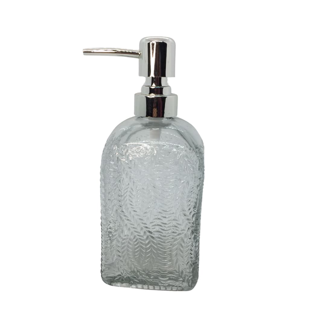 Porta Sabonete Líquido de Vidro Variados 450ml Unitário Casa Banheiro