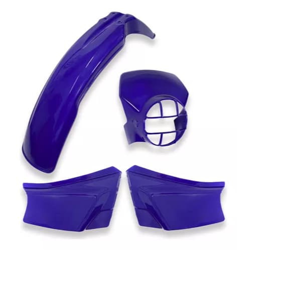 Kit Carenagem Xl-125 4 Peças Sem Adesivos Azul 96 (roxo)