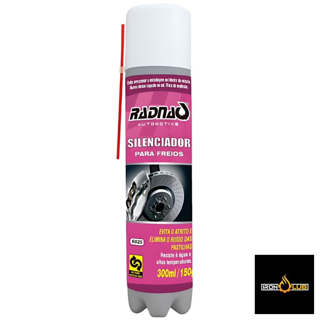 SILENCIADOR PARA FREIO RADNAQ 300ML