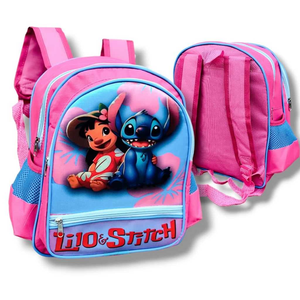 Mochila Escolar Infantil de costa Menina Menino Bolsa Resistente Impermeável