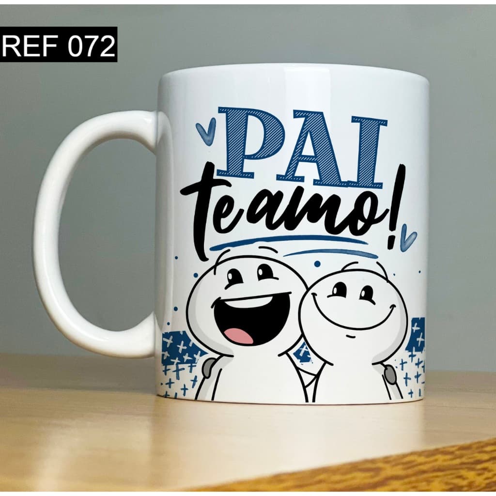 Caneca Personalizada MEME FLORK - Presente Dia Dos Pais - Porcelana Frases Divertidas meme bentô