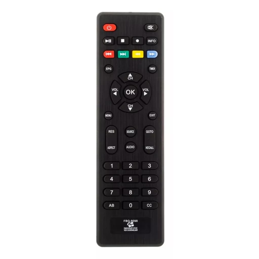 Controle Conversor Digital Imagevox FBG 8098 LE 7104 F98 F92 Plus