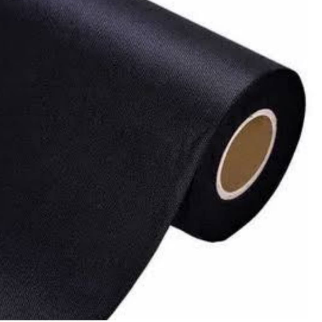 Rolo TNT Grosso 25 Metros X 1,40 Largura Preto 40gr