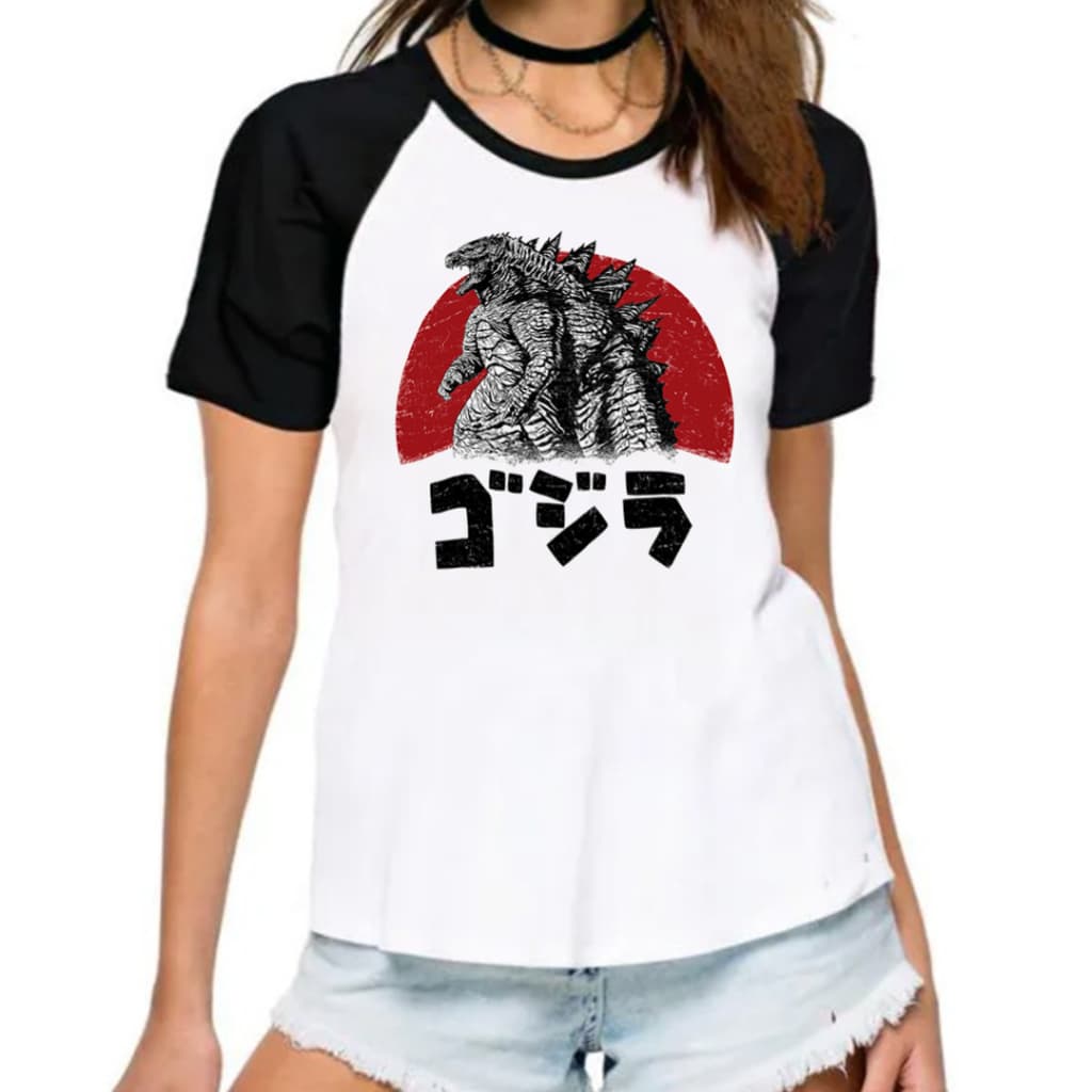 Camiseta Godzilla Gojira UNISSEX 100% Poliéster