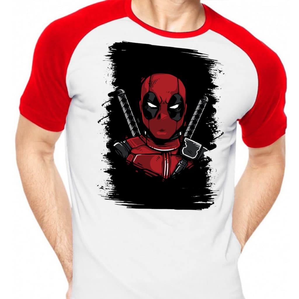 Camiseta Deadpool M03 UNISSEX 100% poliéster
