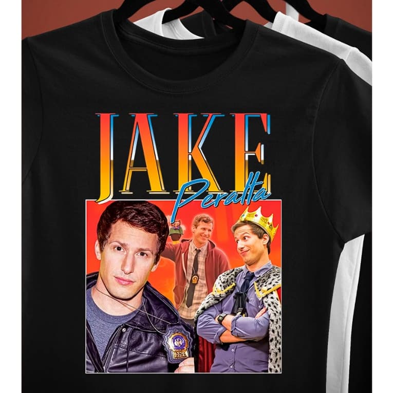 Camiseta Jake Peralta Brooklyn 99 Seriado Algodão Unissex