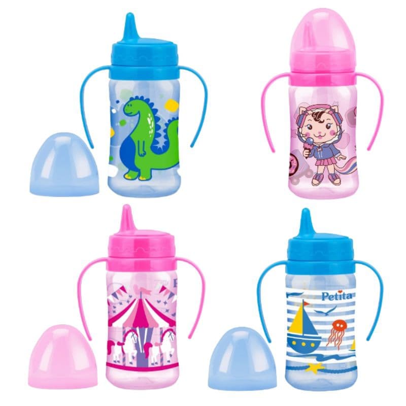 Copo do Bebê com Alça e Tampa 270ml