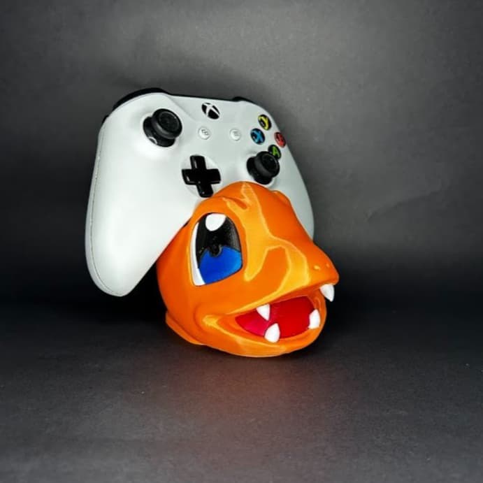 Suporte de Controle Charmander Pokémon – Compatível com PS5, Xbox e Switch