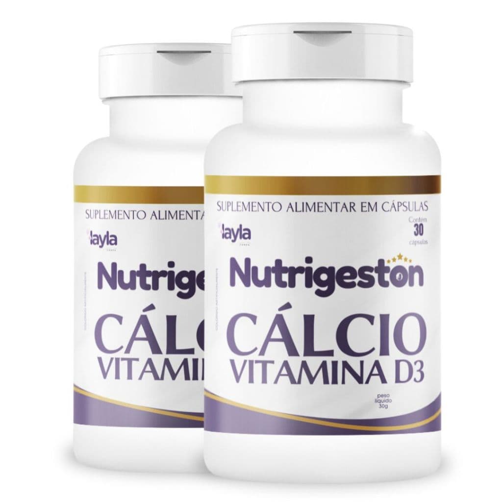 Nutrigeston Cálcio +D3 - Leve para 2 Mês - Vitaminas para a Mulher