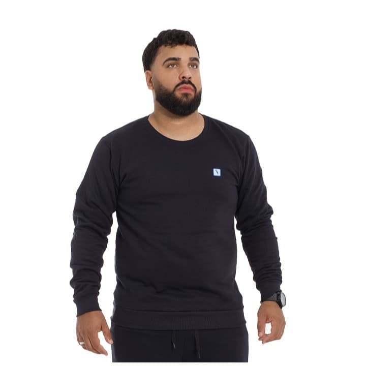 Kit 2 Blusas de Moletom Gola Careca Flanelada UNISEX Original - TEUCATI