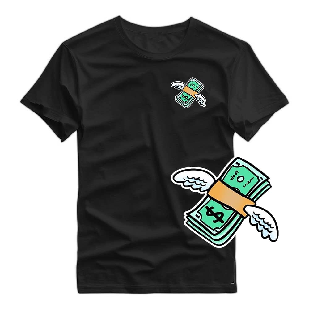 Camiseta Basica Minimalista Camisa Streetwear Dólar 100% Algodão Premium Envio Rapidp