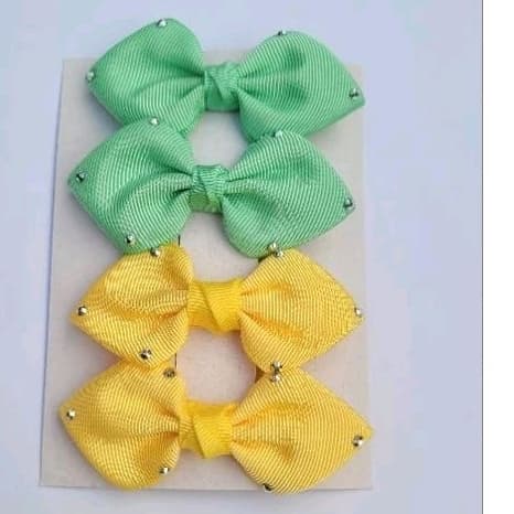 parzinho de laço infantil par de laço para cabelo
