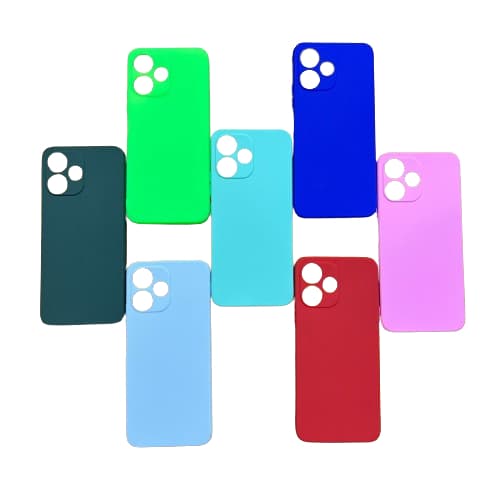 Capa Capinha Compativel Xiaomi Poco M6 Pro 5G Case Silicone Aveludado