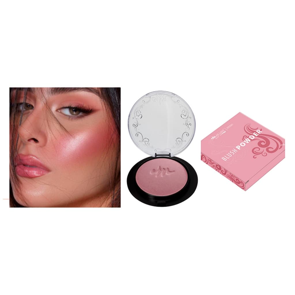 Blush Facial Powder Lançamento Max Love Pigmentado - escolha as cores - Opção de Atacado