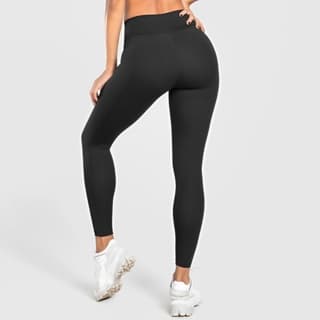 Kit 2 Calça Legging Suplex Cintura Alta Academia Leg Zero Transparência