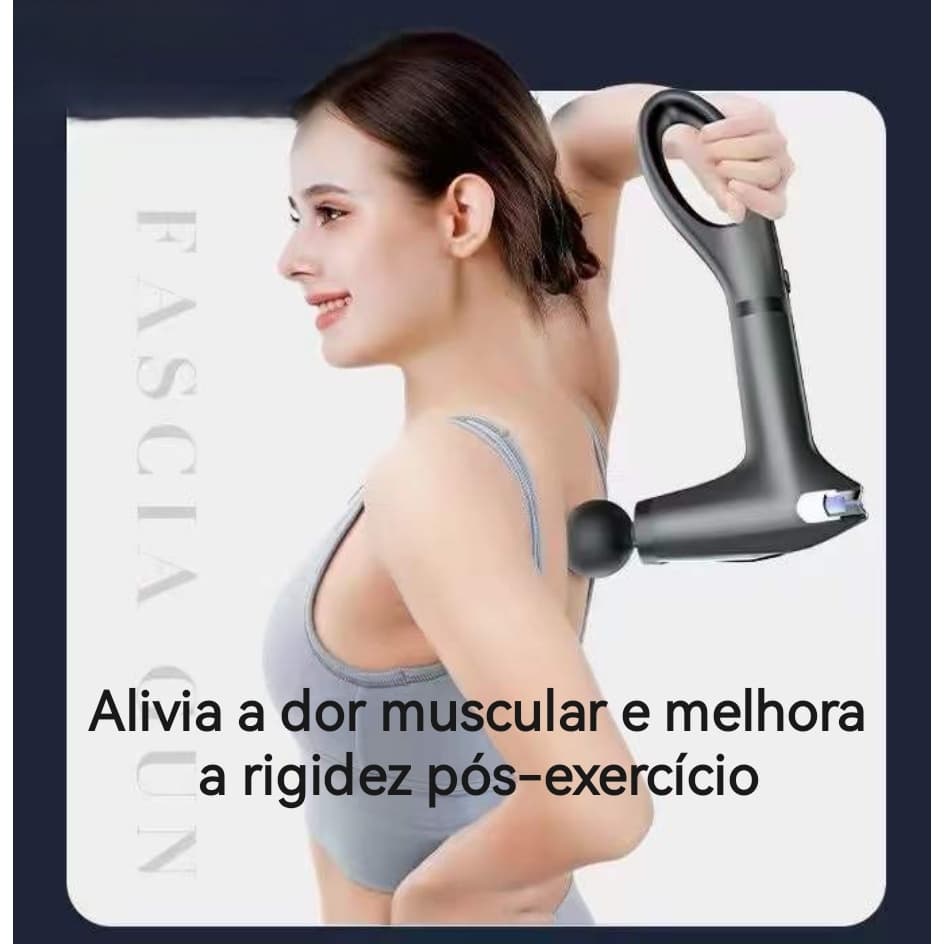 Massageador Elétrico Portátil Profissional Muscular Pistola
