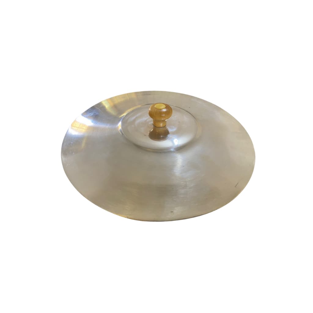 TAMPA DE ALUMINIO FUNDIDO BATIDO - GROSSA - POLIDO PARA PANELA FRIGIDEIRA CAÇAROLA - AVULSA