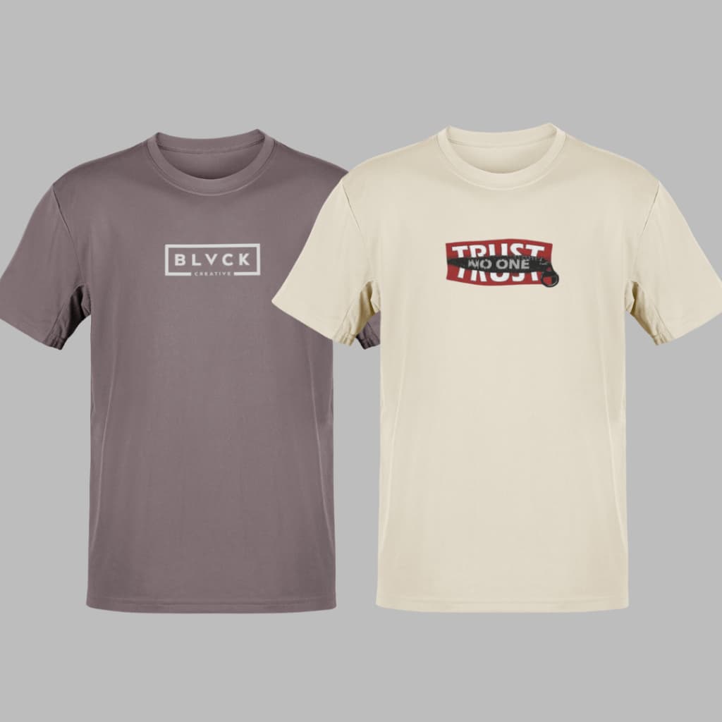 Kit 2 Camisetas Camisas Plus Size Masculina G1 ao G9 Atacado