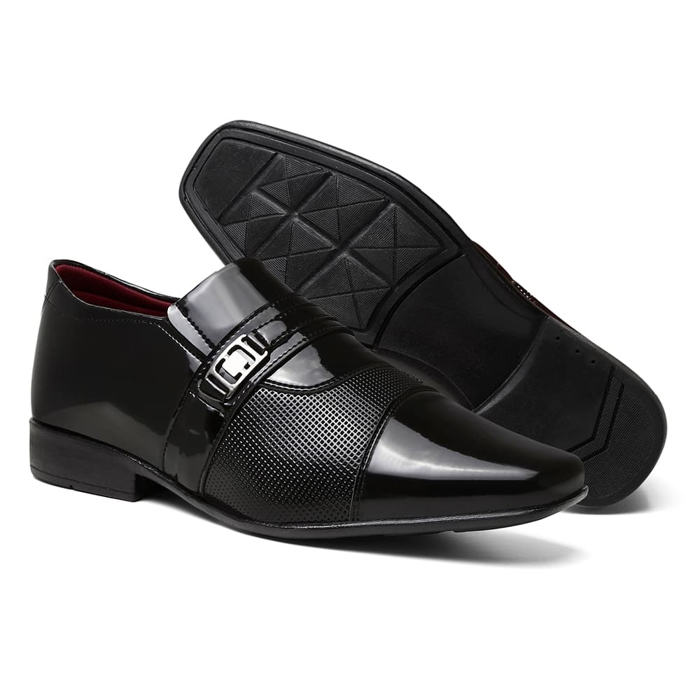 Sapato Social Verniz 839 PT