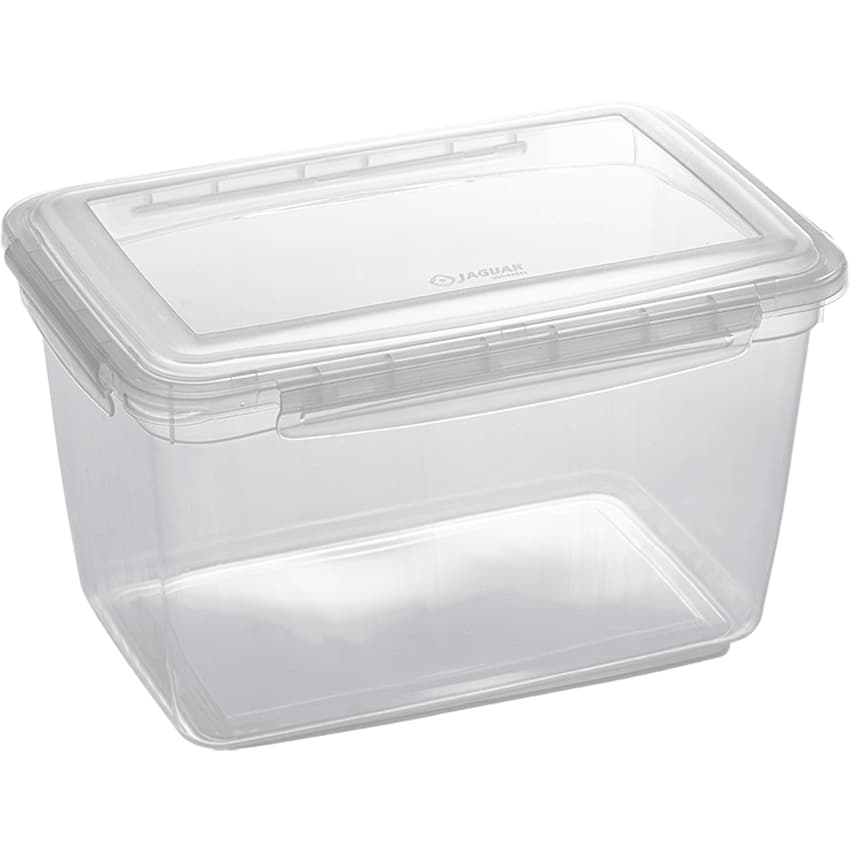 Potes 1L Travas Laterais  Freezer Microondas Potes Plásticos Trava Grande Organizar Alimentos