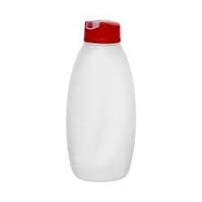 Jarra Garrafa De Água Suco Geladeira Tampa Higiênica 1,1 Litro Fina