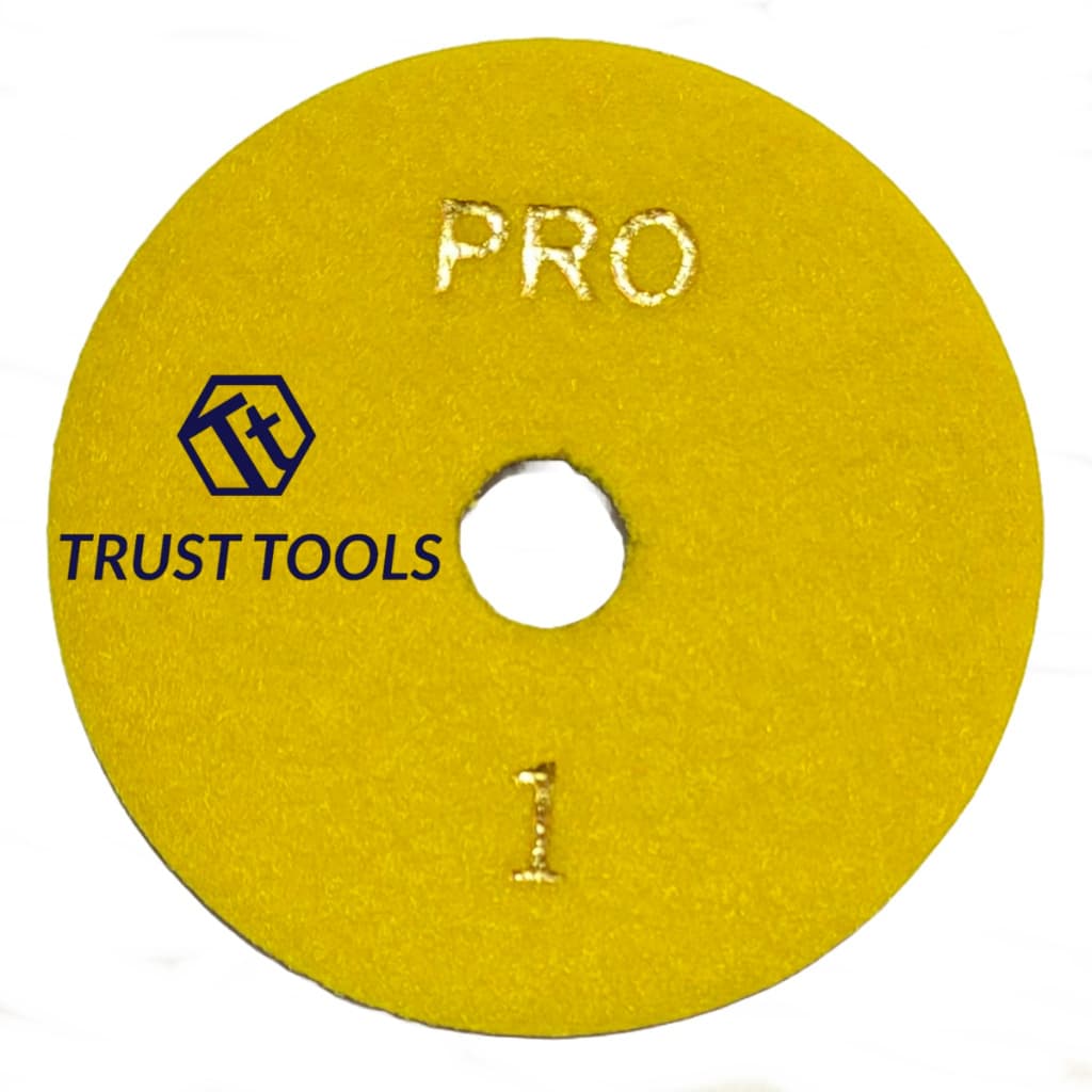 Lixa Brilho D Água Diamantada Três Passos Polimento Granito Mármore Porcelanato - Trust Tools