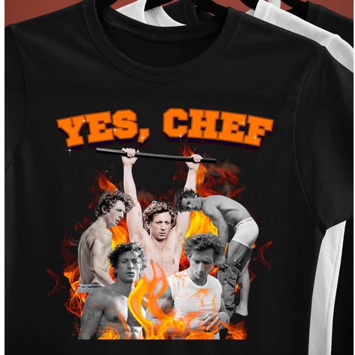 Camiseta Yes Chef The Bear Algodão Unissex