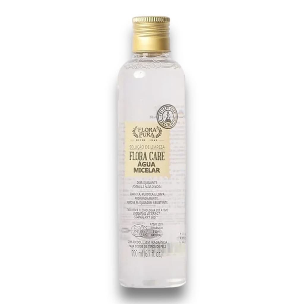 ÁGUA MICELAR/LIMPEZA FACIAL!