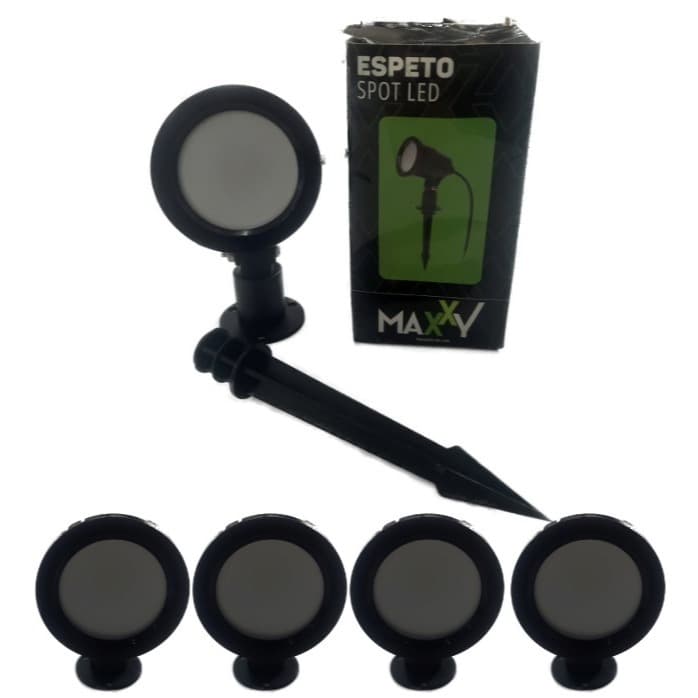 Kit 5 Espeto de Jardim 5w LED SMD Prova D'água Neutro 4000k IP65