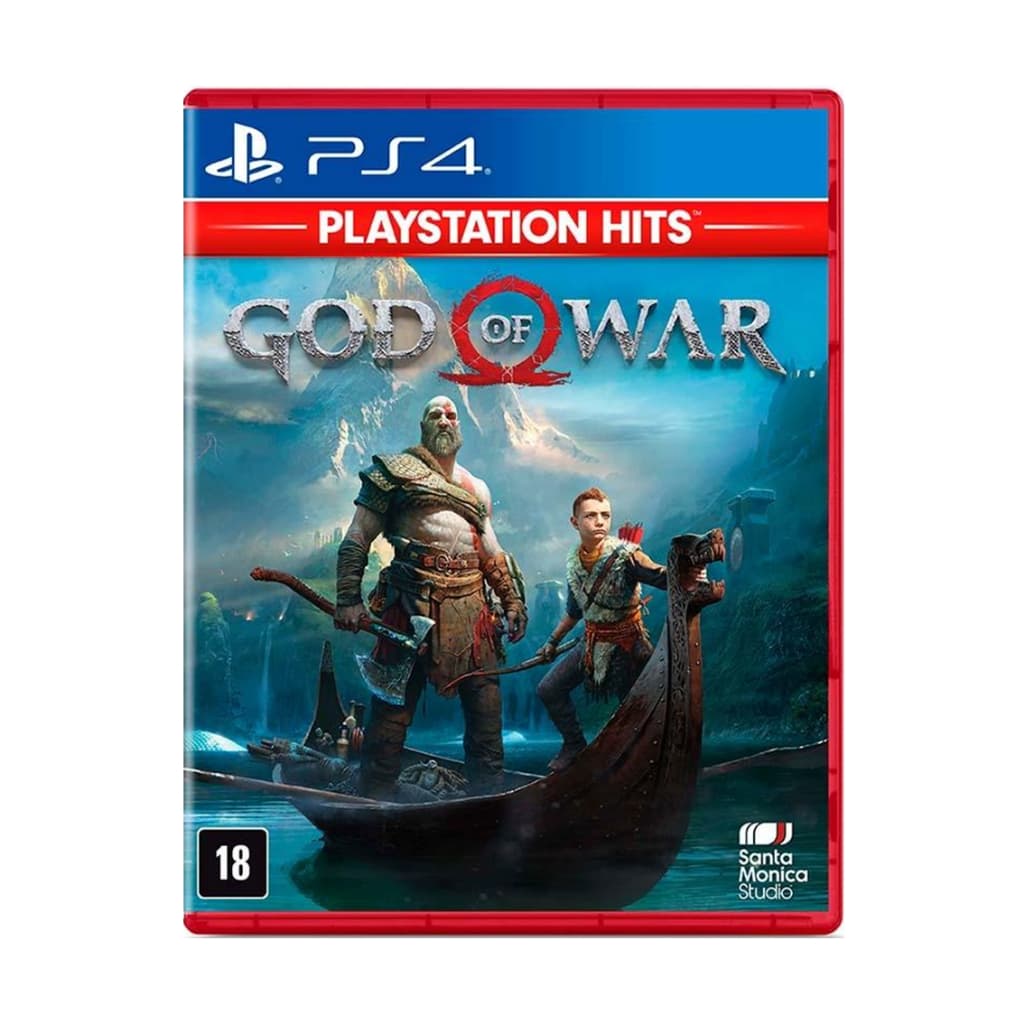 Jogo God of War (Mídia Física) - para PS4 (Seminovo)