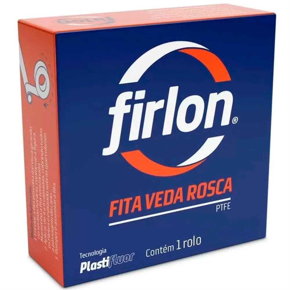 Fita Veda Rosca 18mmx25m Firlon - Kit C/30