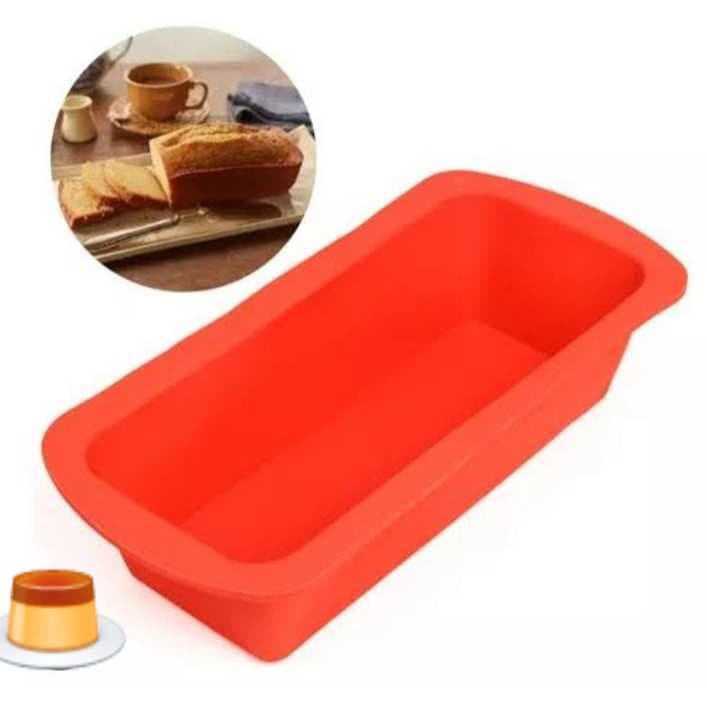 Forma Para Pudim Pão Bolo Silicone ASSADEIRA DECORAÇÃO COZINHA