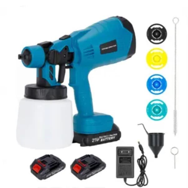 Pistola profissional de pulverização elétrica recarregável para pintura dedetização e irrigação 200W