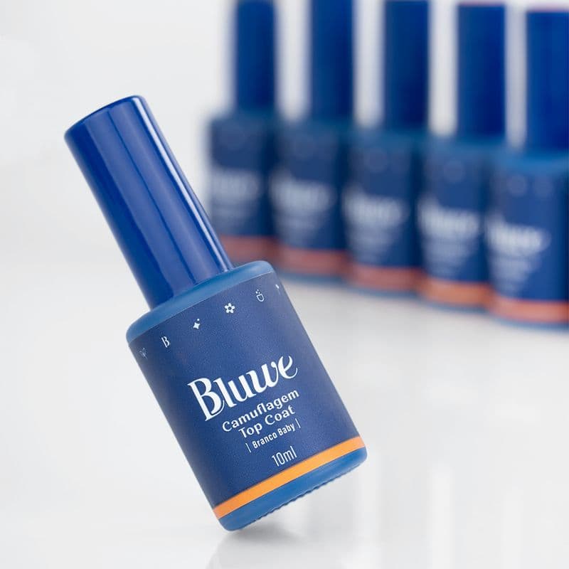Top Coat Camuflagem Finalizador Selante 10ml - Bluwe