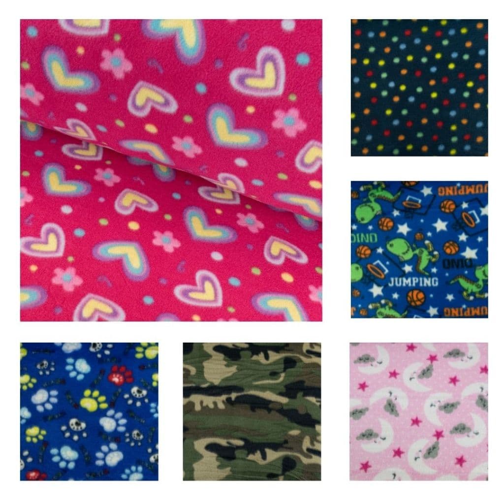 Tecido Soft Estampado 0,50x1,60m Manta Pet Roupinha Pet Pijama Cobertor Manta Soft para o Frio