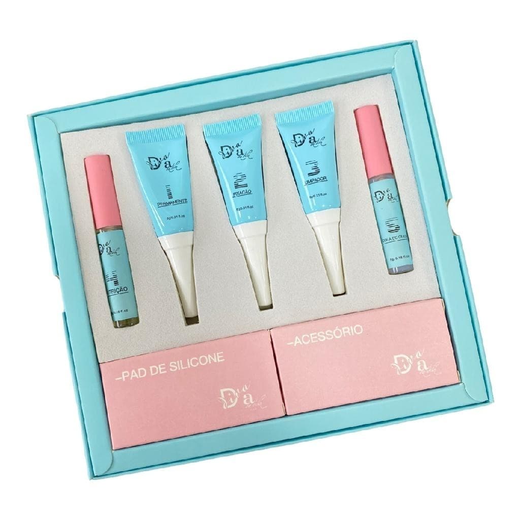Kit Permanente Lash Lifting De Cílios Lash Lift - COM ANVISA - caixa azul