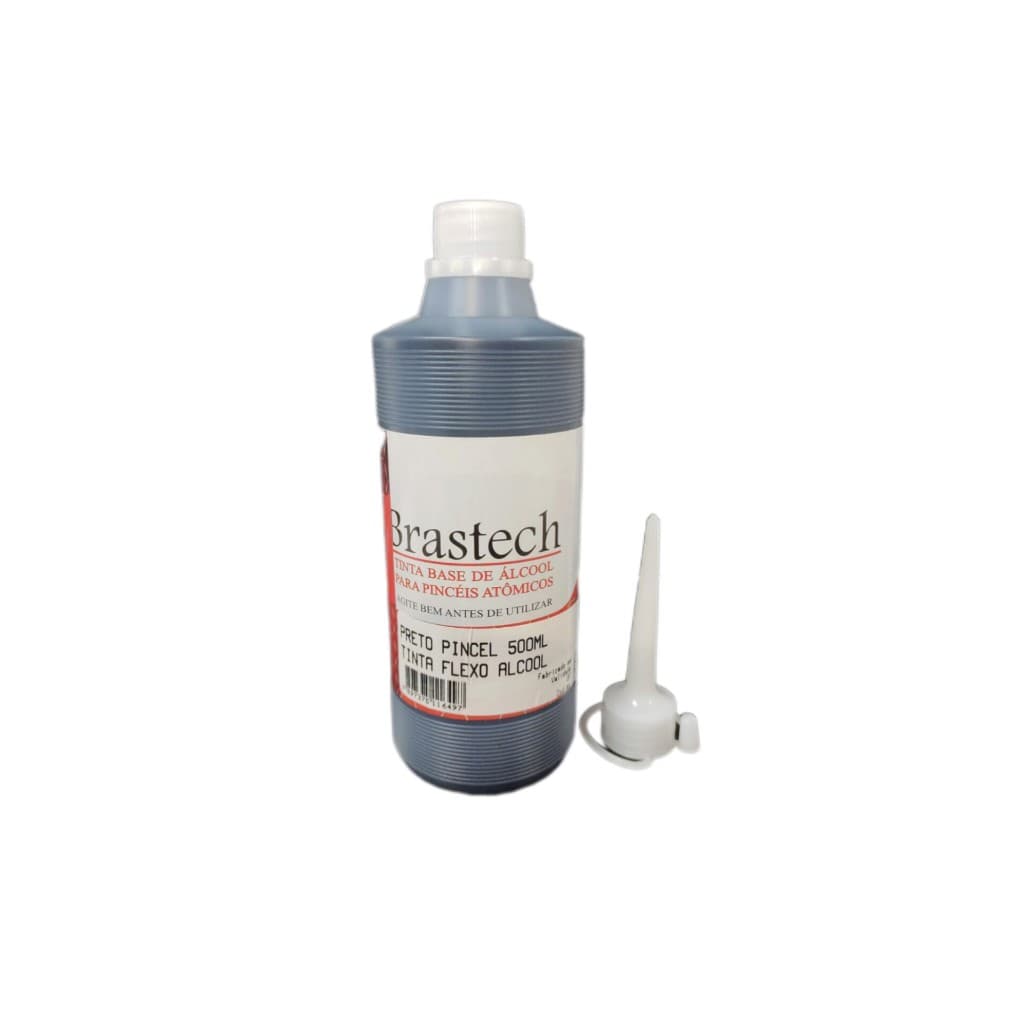 Tinta Para Marcação De Cartazes Lona Pincel Atômico 500ml