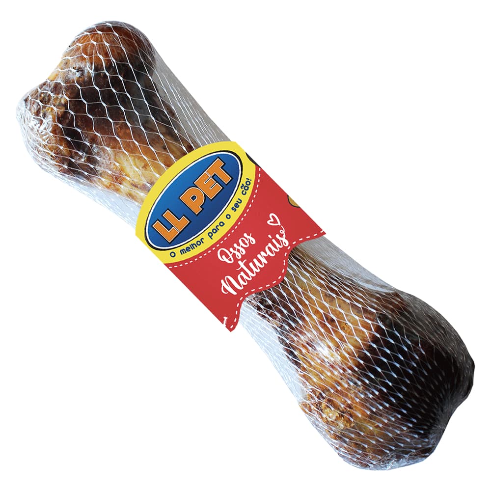 Osso Ossinho Natural Femur Suino Defumado LL Pet ENVIO IMEDIATO