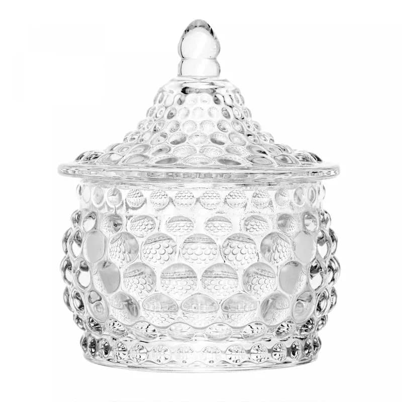 Potiche Decorativo De Cristal Hat Balls 8x9,5cm - Wolff