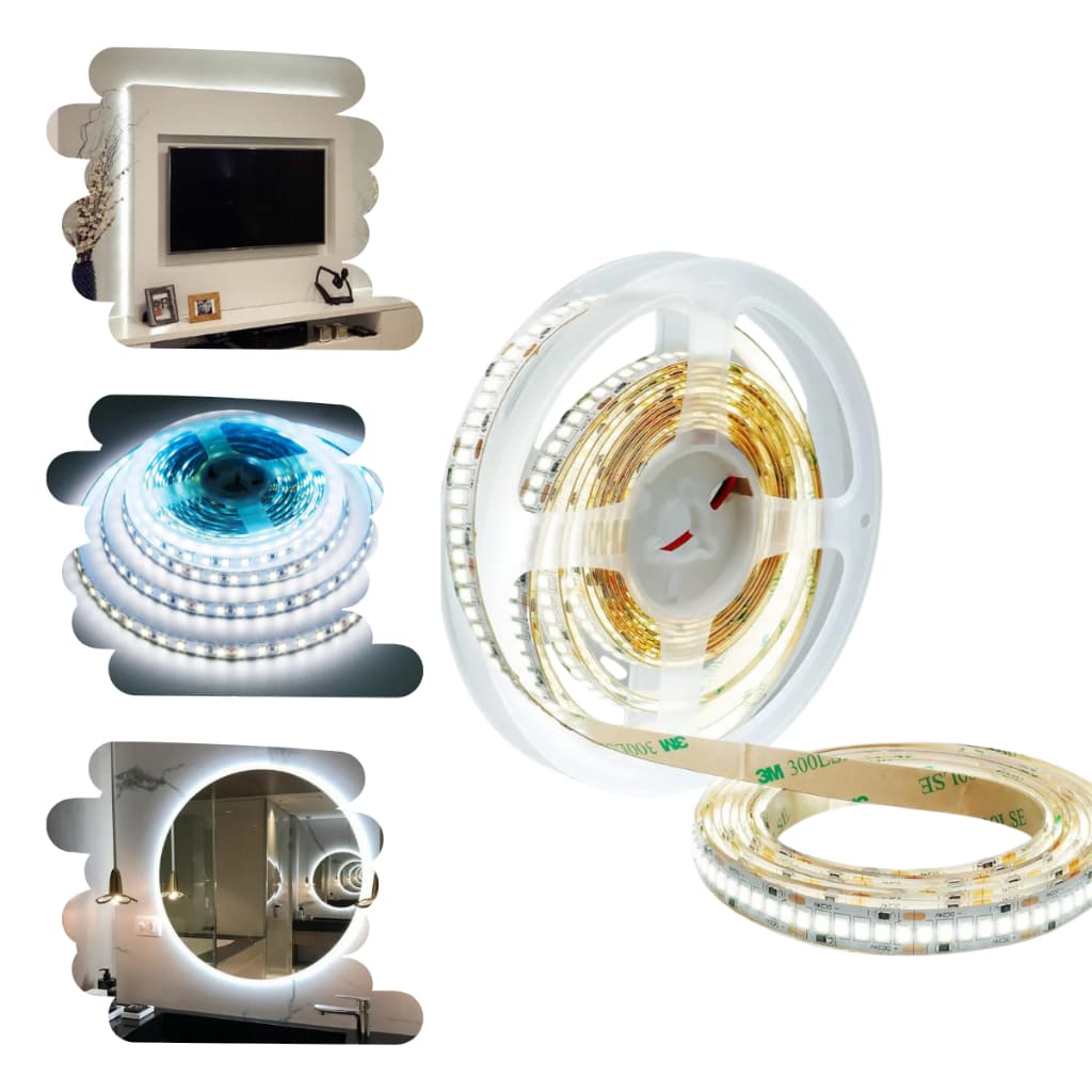 Fita De Led 5m Fita Flexível Ilumina De Maneira Simples e Rápida