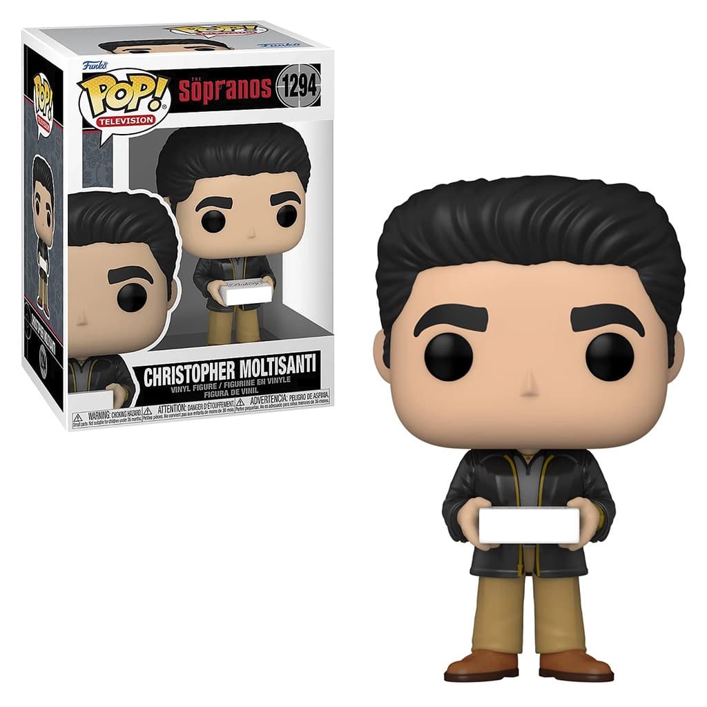 FUNKO POP THE SOPRANOS - CHRISTOPHER MOLTISANTI 1294 NOVO ORIGINAL